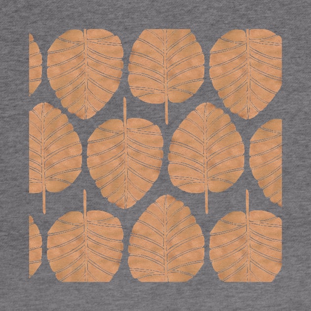 Rose Gold Alocasia by CatCoq